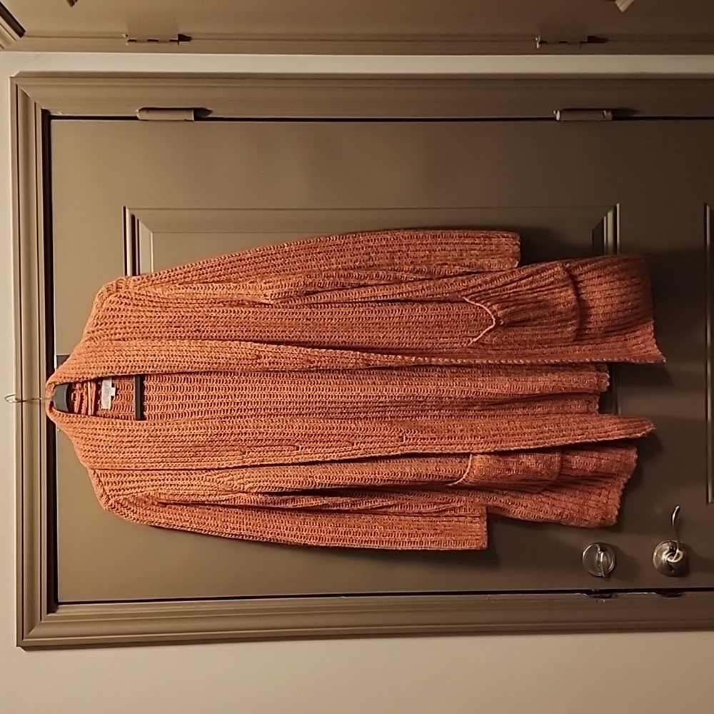 Loft knee length cardigan